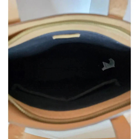 MADEWELL Transport Leather Tote Crossbody SMALL Bag Natural Monogram - Picture 11 of 12